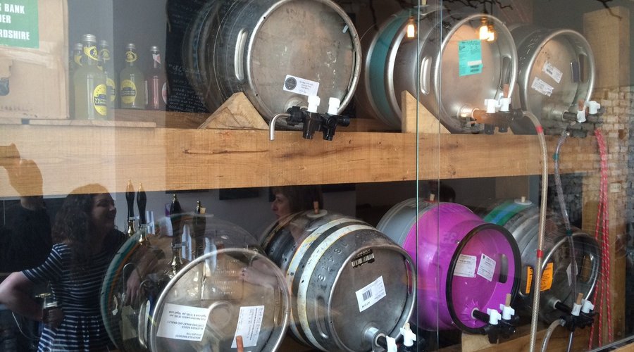 The selection of cask ales