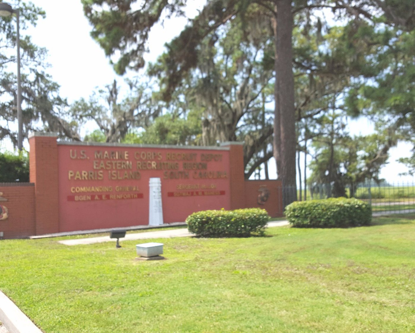 parris island self guided tour