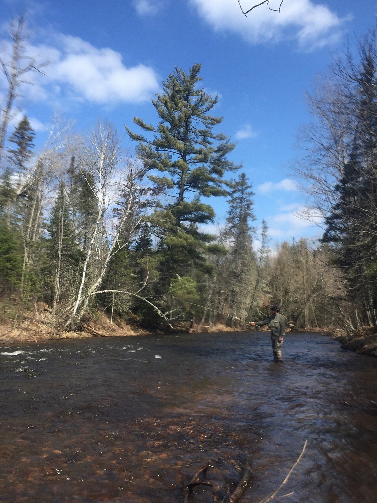 Fishing EVERY public access on the Brule River from Lake Superior to H