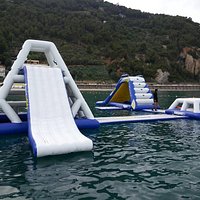 Gonfiabili sul mare