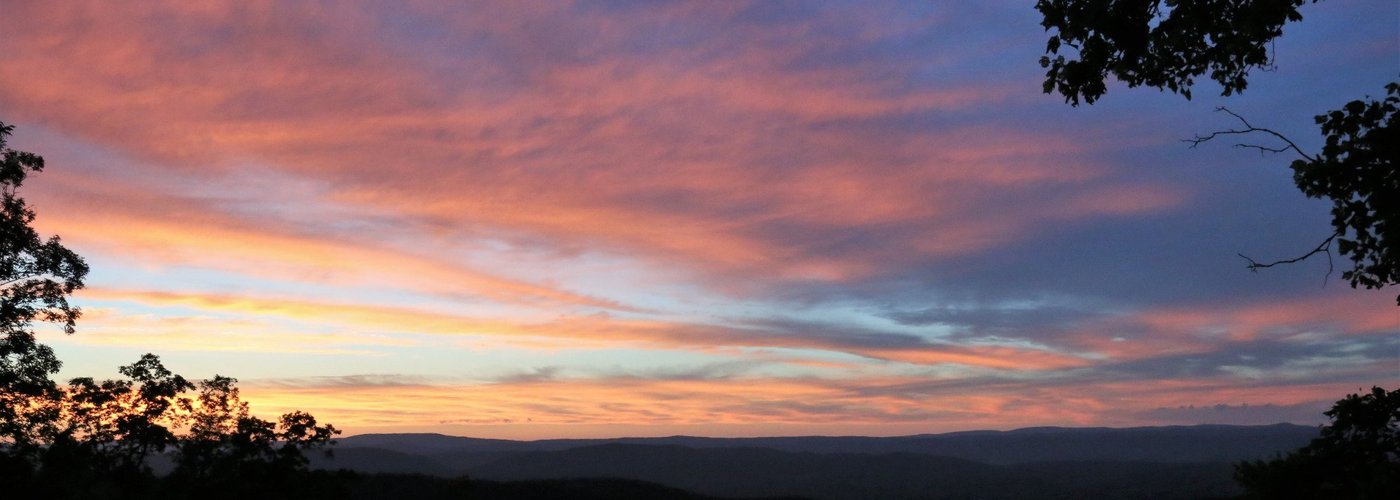 Sunset from Draper Mountain Overlook