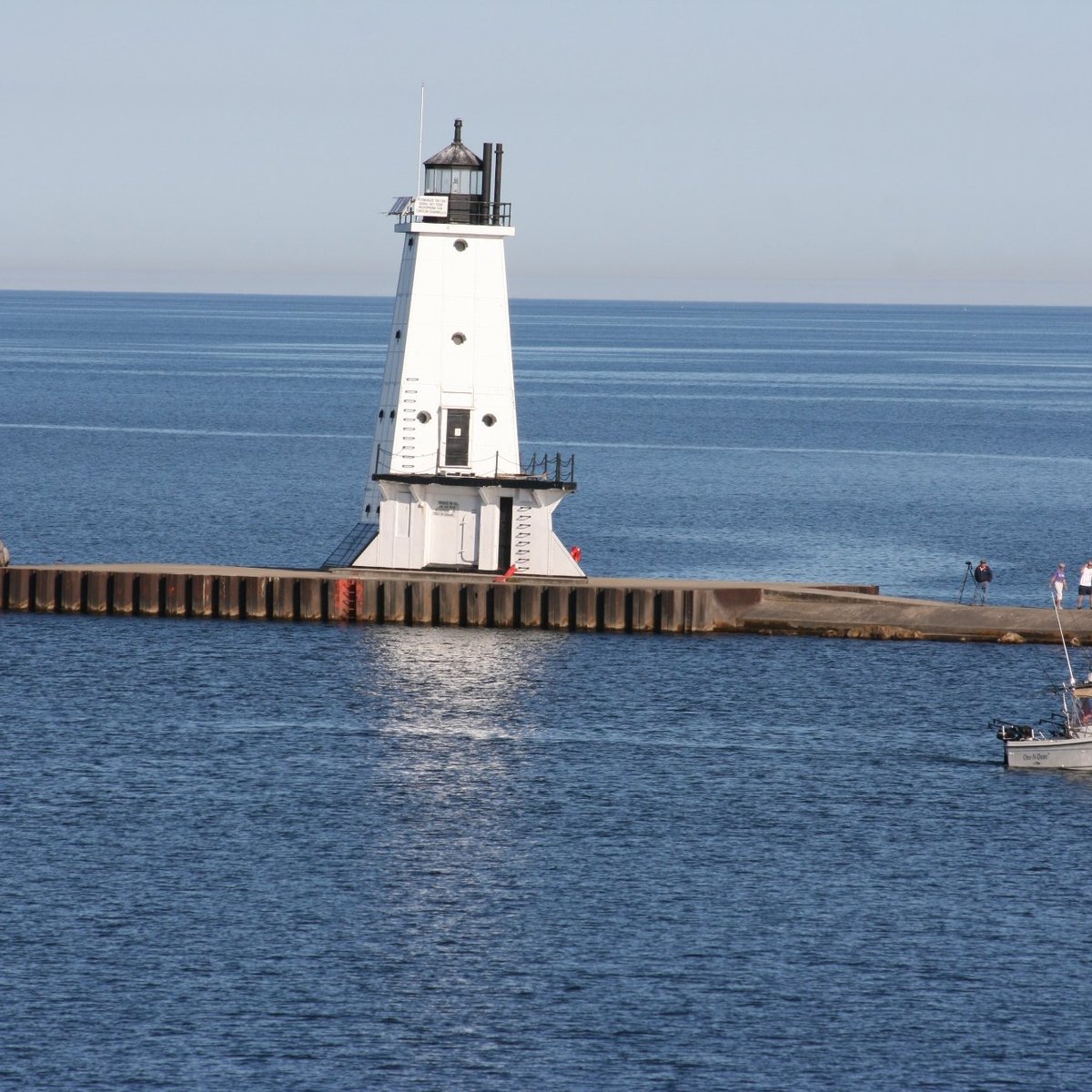 Rainy Day in Ludington – Downtown Ludington