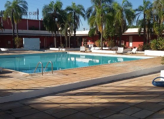 área de piscina