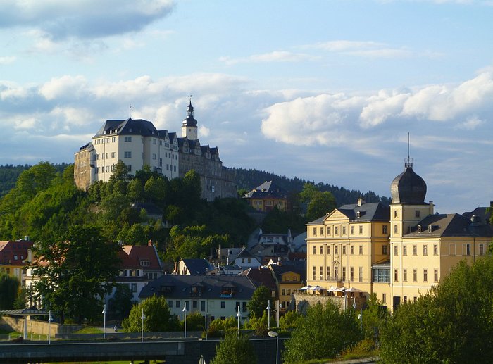 Upper and Lower Palace in Oldtown Greiz