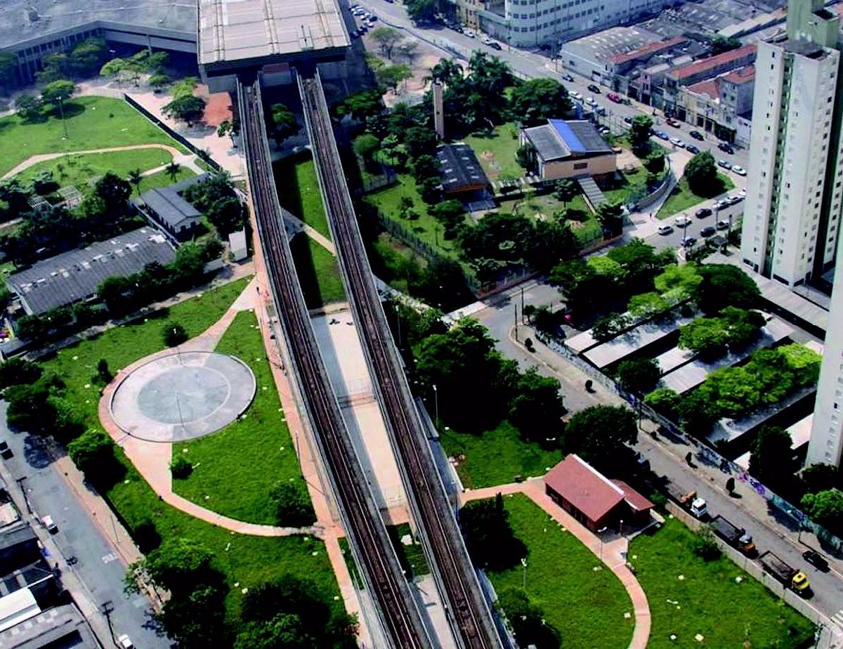 Parque Benemérito José Brás em São Paulo ~ Áreas Verdes das