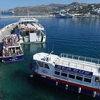 #SeaBus between #Mykonos #town and #cruise #port.