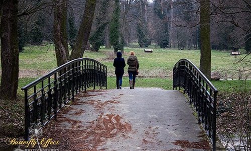 paseando por el parque