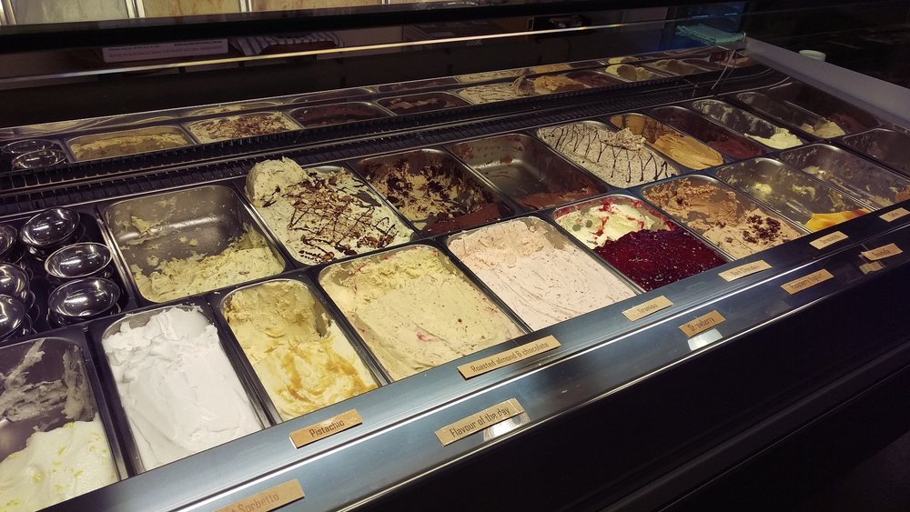 Gelato Franco Gelato - Changes Seasonally
