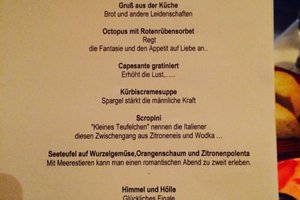 Speisekarte