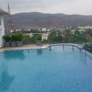 Rooftop pool