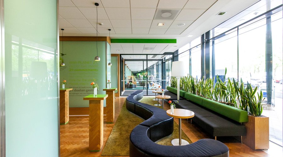 Lobby at the Novotel Amsterdam City