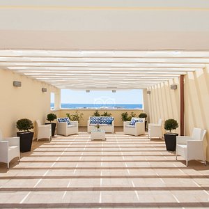 Terrace at the Hotel Perla dello Ionio