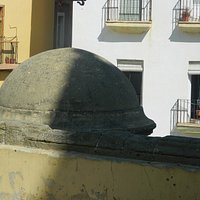 Cúpula del templete desde el balcón de la plaza (detalle)