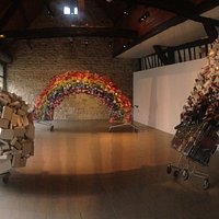arc en ciel et recyclage d'emballage