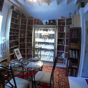 Library section of suite