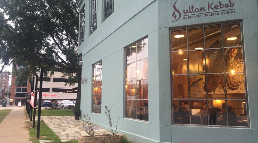 Spacious new location near the Downtown Mall of Charlottesville. Interior features Turkish-theme