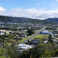 Looking over Bicheno