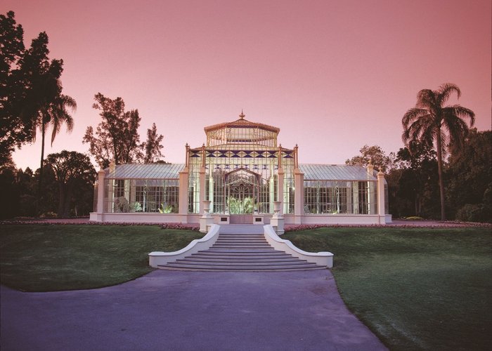 The 1877-built Palm House.
