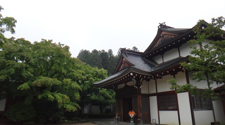 高野山天徳院玄関