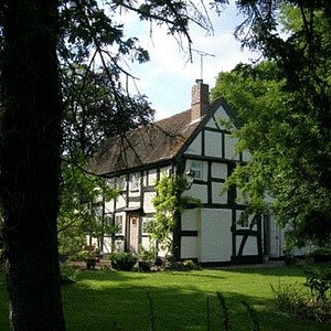 17th century home in rural setting.