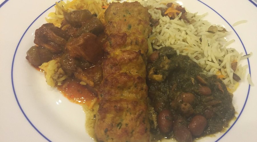 Kebabs and biryani
