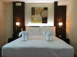Emerald Boutique Hotel in Luzon, image may contain: Furniture, Bed, Linen, Home Decor
