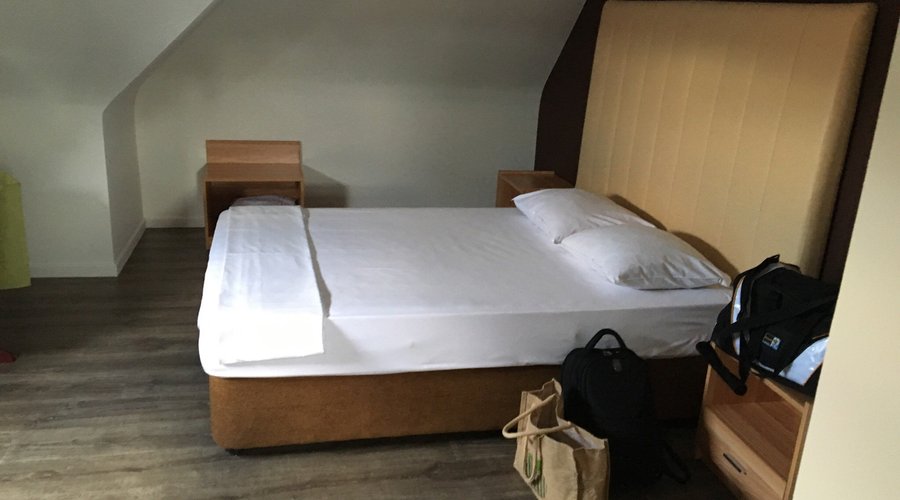 Nette kamer,je ziet duidelijk dat ze aan het vernieuwen zijn,prima hotel voor 1 of 2 nachten maa