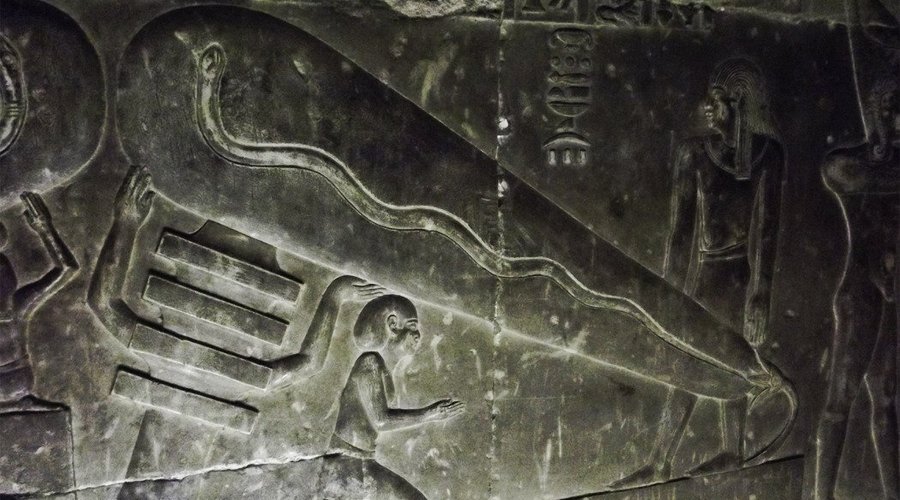 Temple of Hathor Crypt at Dendera Temple Complex