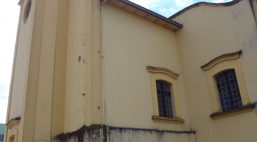 Torre dos fundos - Igreja Nossa Senhora Imaculada Conceição - Palmeira PR