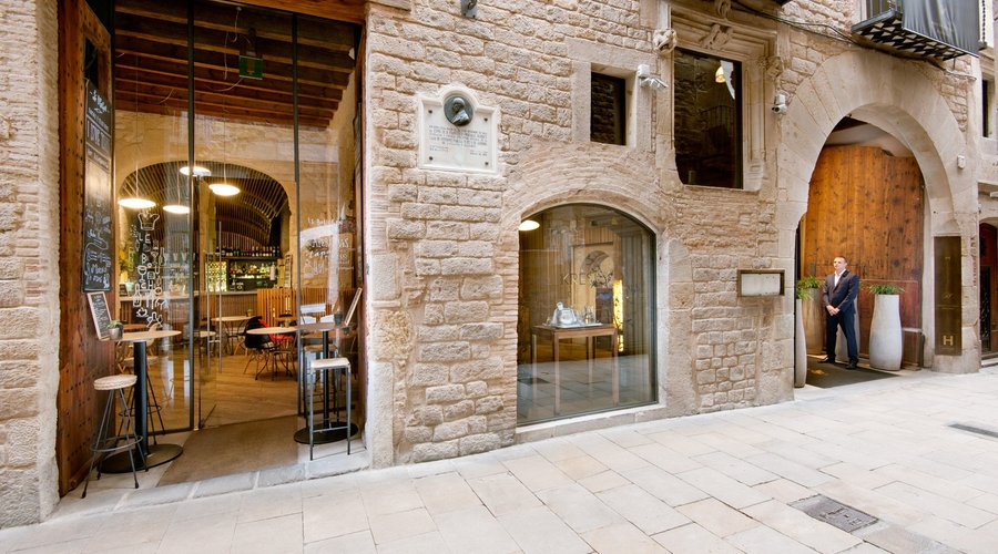 Entrada del Mercer Hotel Barcelona