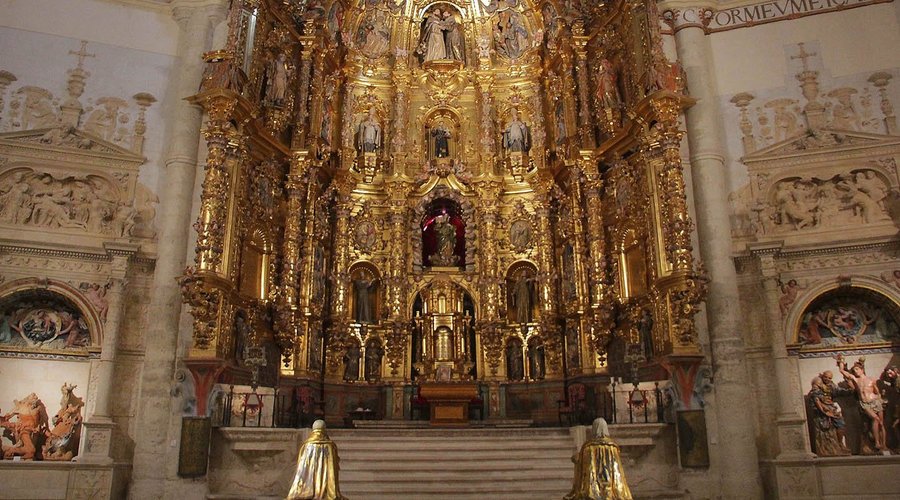 Retablo mayor de la antigua Iglesia del Convento de San Francisco.