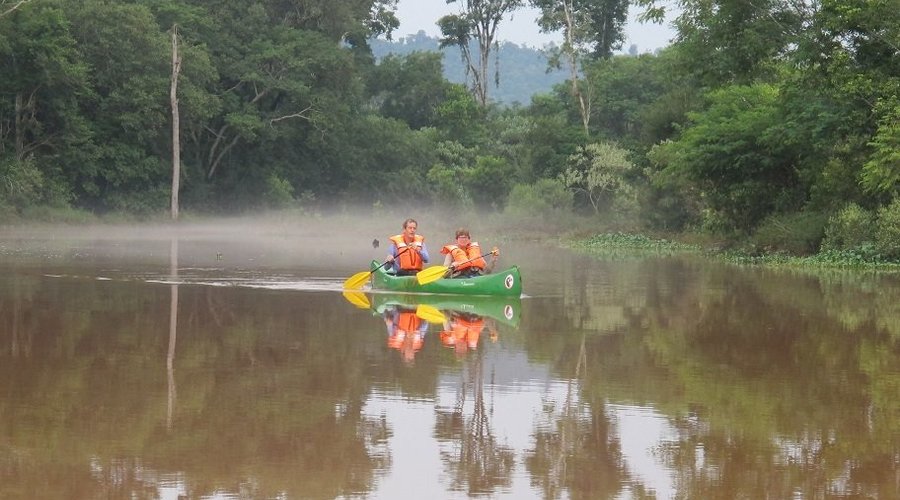Las canoas uno de los paseos preferidos