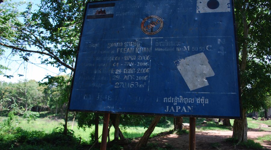 Area declared mine-free