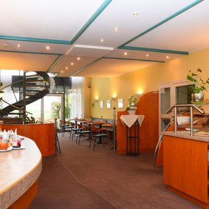 Frühstücksbereich Hotel Moritz an der Elbe