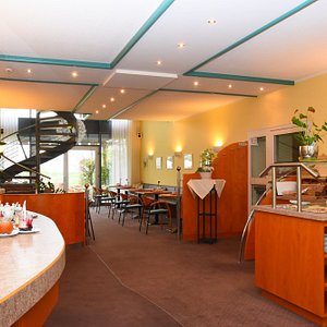 Frühstücksbereich Hotel Moritz an der Elbe