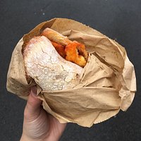 Paprika halloumi & chilli marmalade ciabatta ❤️ 2nd time I've visited for lunch in 3 days!