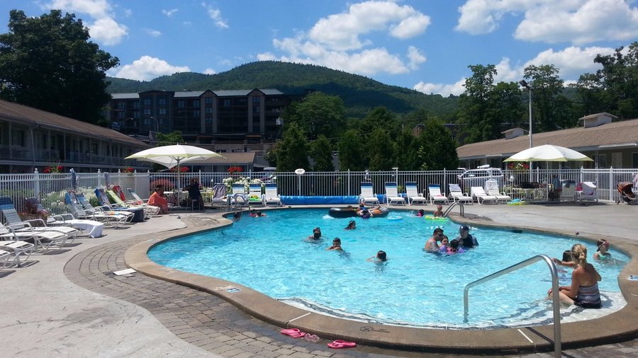 Pool during a less crowded time.