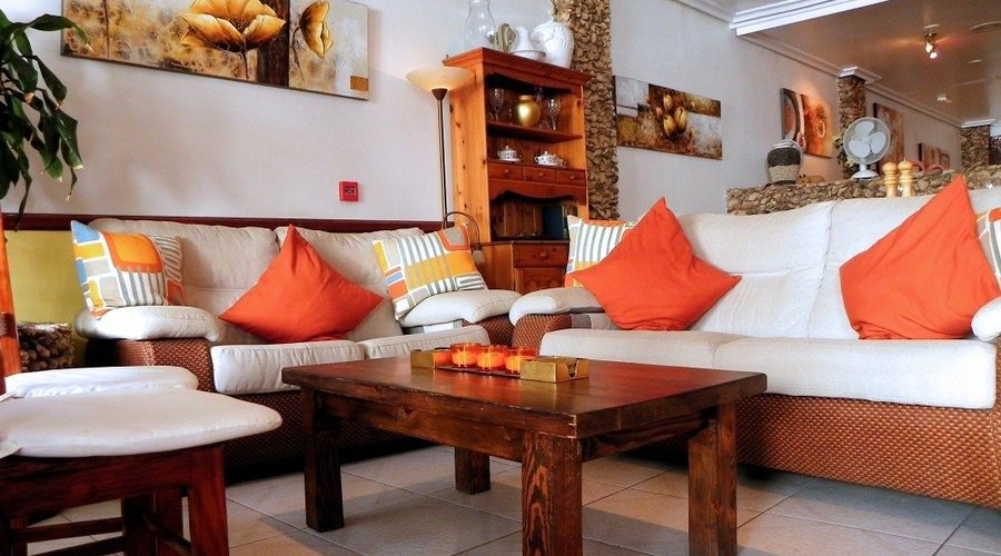Comfortable seating area
