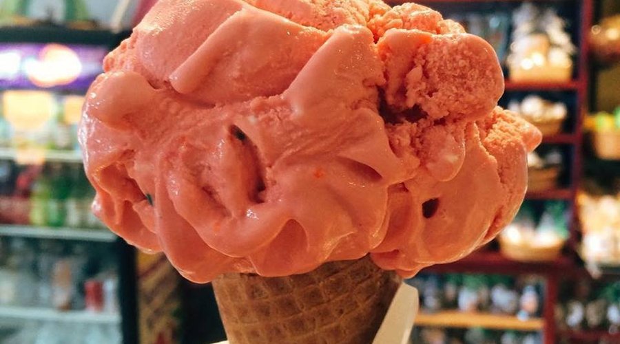 The very Best ice cream in Mystic.