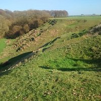 The contours of the hillfort