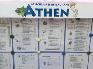 Speisekarte