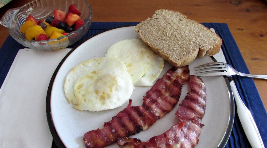 hearty breakfast