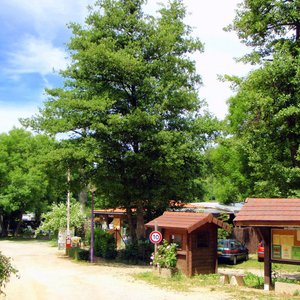 Entrée du camping