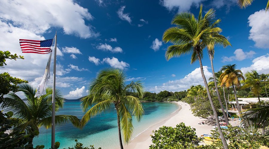 Caneel Bay Resort - main beach