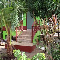 Neubau von neuen Bungalows
40 m von der Eingangstür bis zum
Golf von Thailand