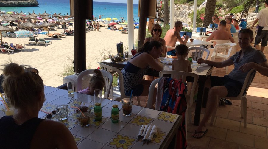Cala Anguilar cafe/restaurant