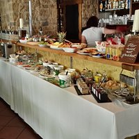 Ein Teil des tollen Frühstückbuffets