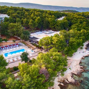 Panoramic view of the Senses Resort