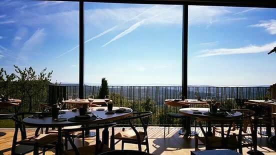 Vue panoramique sur la Vallée de l'Arc