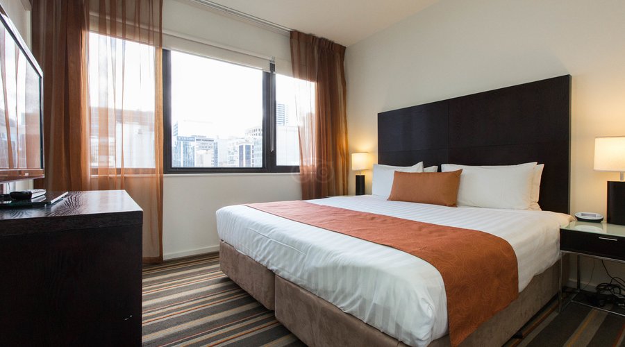 The 2 Bedroom Deluxe at the Somerset on Elizabeth, Melbourne